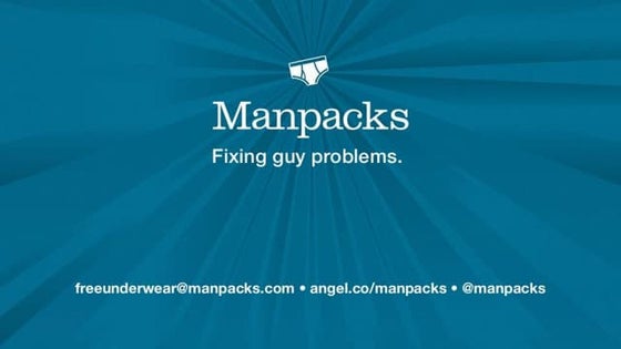 Manpacks Pitch Deck