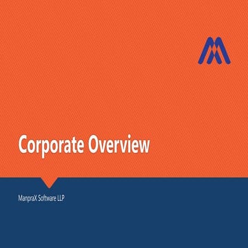 ManpraX Software LLP corporate overview with technology list
