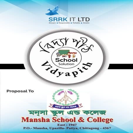 School Management Software Proposal