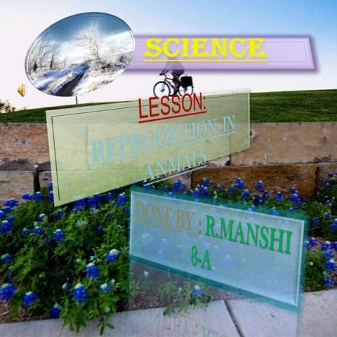 Manshi 8th a science reproduction in animals