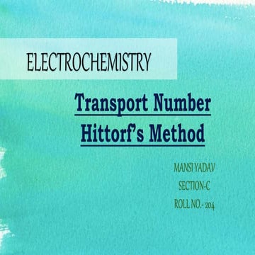 ELECTROCHEMISTRY