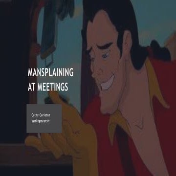 Mansplaining presentation