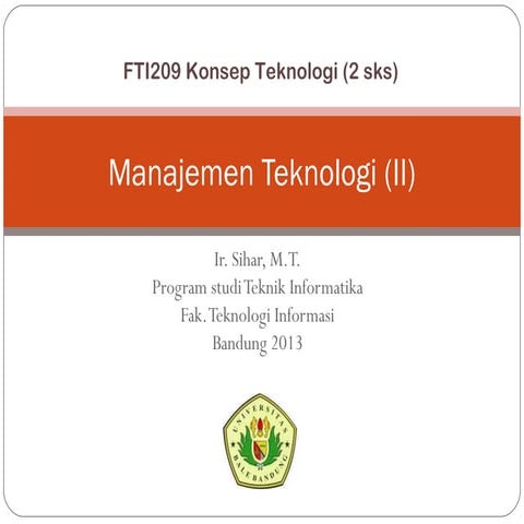 Manajemen Teknologi-2
