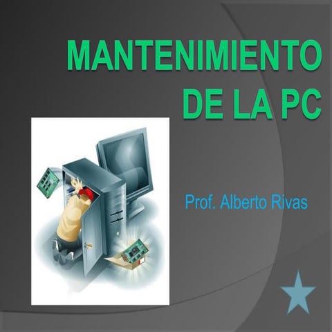 mantenimiento preventivo pc