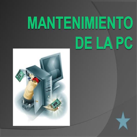 Mantenimiento de PC