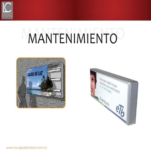 Mantenimiento avisos y fachada