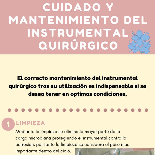 Cuidado y mantenimiento del instrumental quirurgico | PDF