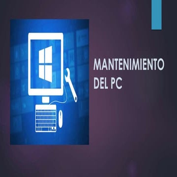 mantenimiento pc