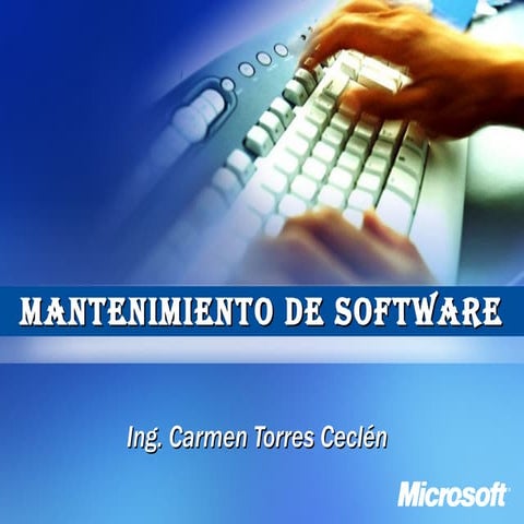 Mantenimiento de Software