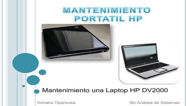 Mantenimiento hp