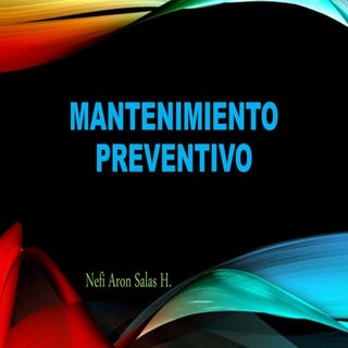 Mantenimiento preventivo