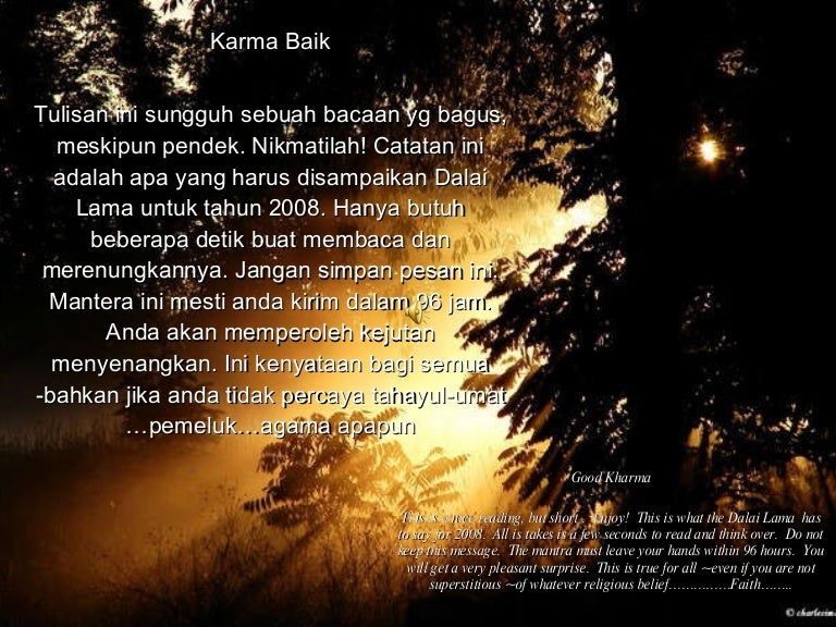 Gambar Tulisan Tentang Karma - AZ Chords