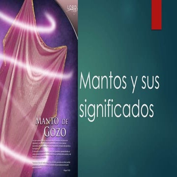 Mantos y sus significados biblicos