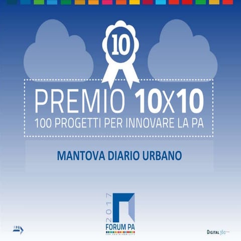 Slide Progetto Mantova diario urbano
