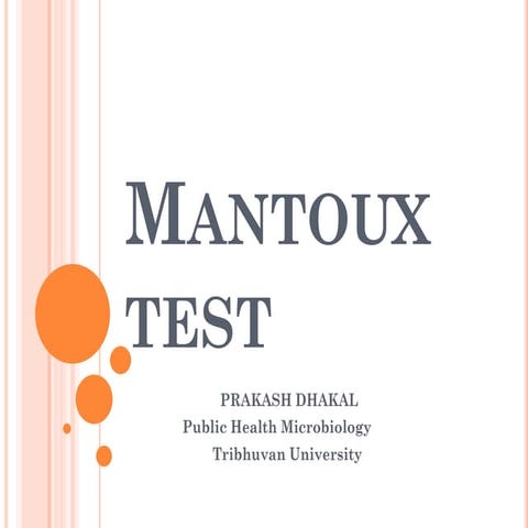 Mantoux test 
