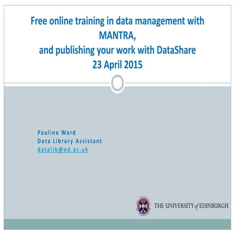 Mantra and DataShare 23apr2015