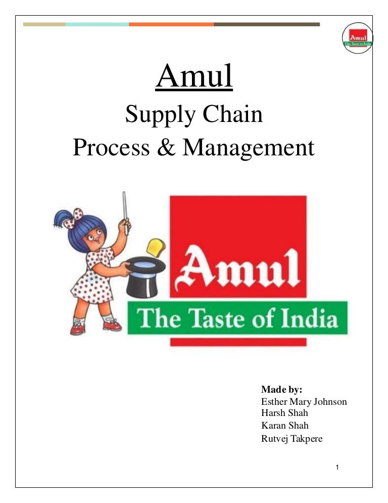 amul supply chain