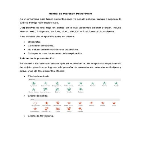 Manual Microsoft Power Point | DOCX