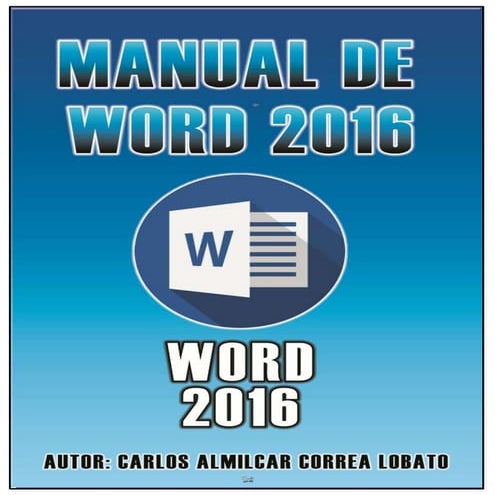 Manual de Microsoft Word 2016