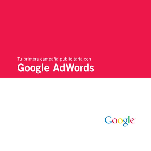 Manual adwords