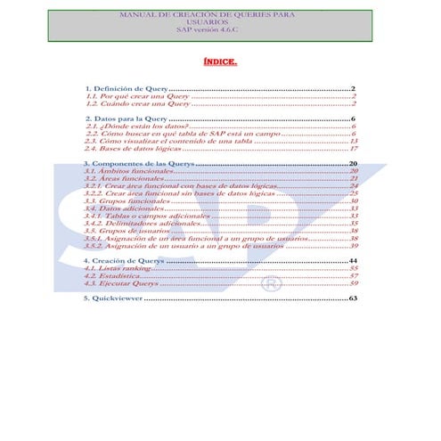 Manual creacion-queries-sap