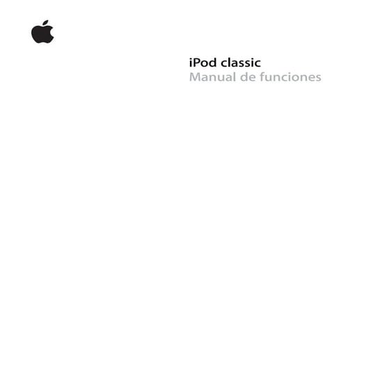 Manual De Ipod Classic PPT Descarga Gratuita