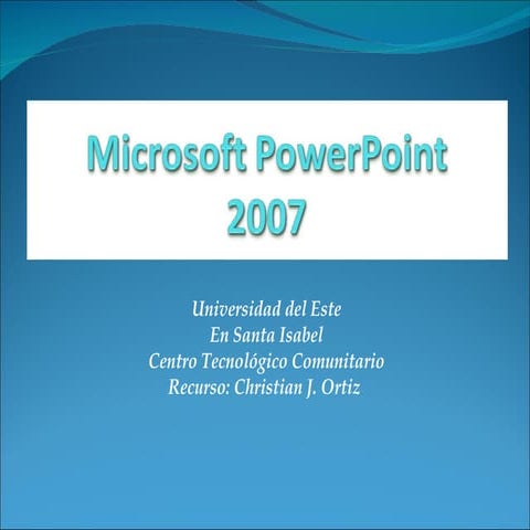 Manual De Power Point 2007