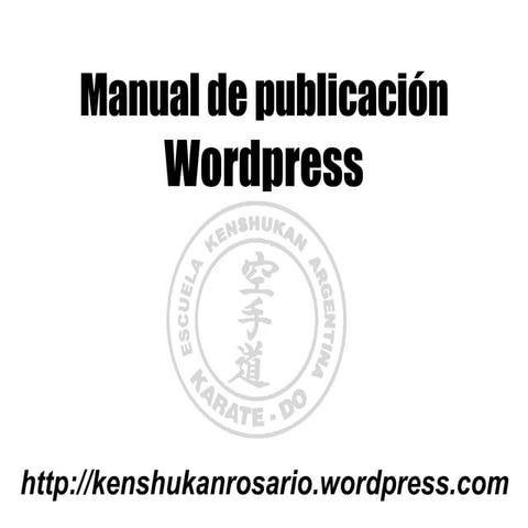 Manual De PublicacióN