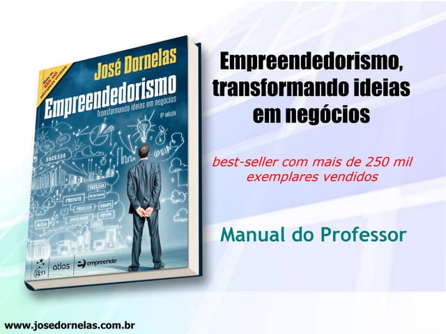 Manual do Professor de Empreendedor...