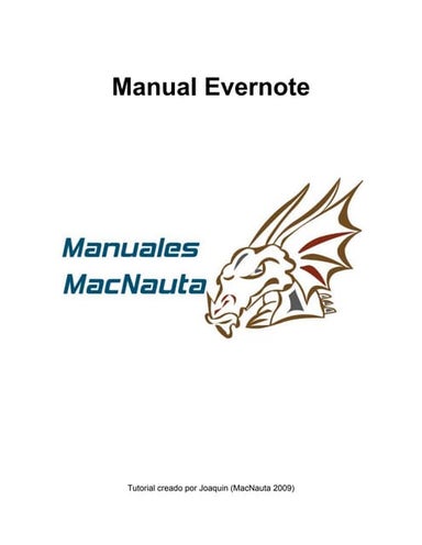 Manual Evernote