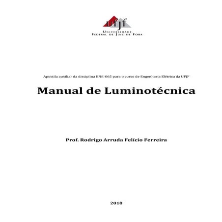 Manual luminotecnica