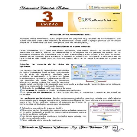 Manual Microsoft Power Point 2007 | PDF