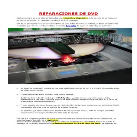 Manual reparacion-dvd