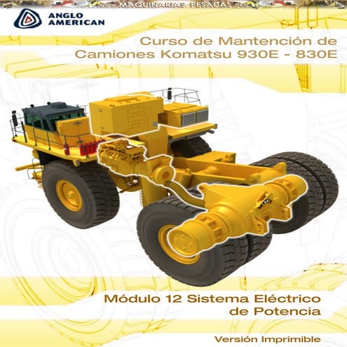Manual sistema-electrico-potencia-camiones-830e-930e-komatsu