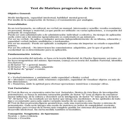Manual test-raven-matrices-progresivas
