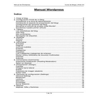 Manual de Wordpress