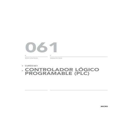 Manual061 controladorlgicoprogramableplc