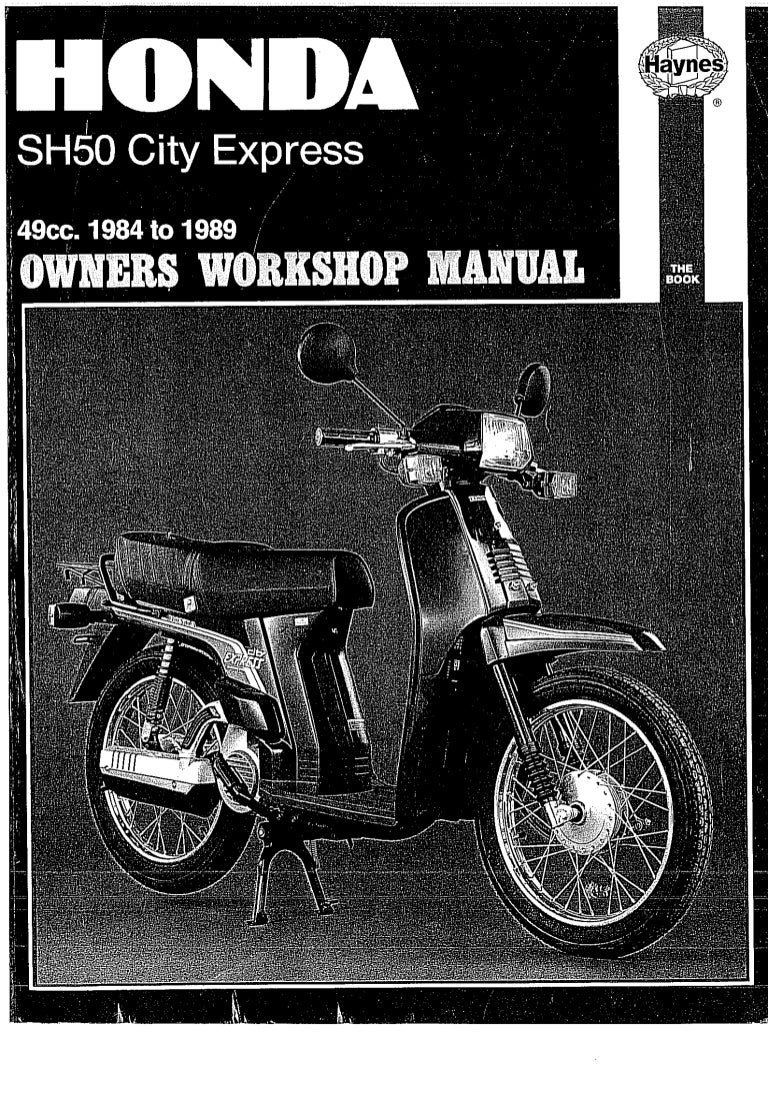 Honda Px 50 Service Manual