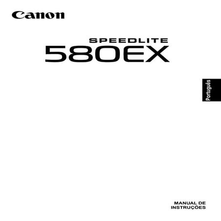 Manual 580 ex-canon