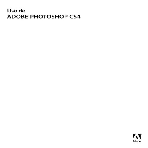 MANUAL PARA PHOTOSHOP CS4 (Jorge Huayta)