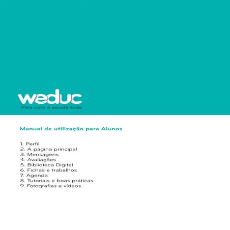 Manual Weduc para Alunos | PDF