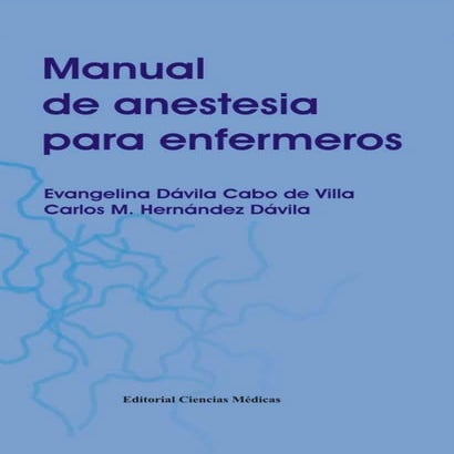 Manual anestesia para enfermeros