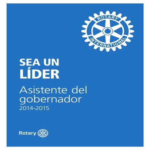 Manual Asistente del Gobernador 2013