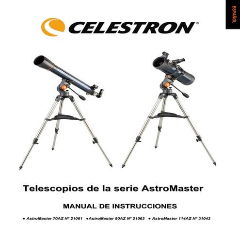 Manual astro master 21061_21063_31043_spanish