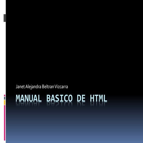 Manual basico de html