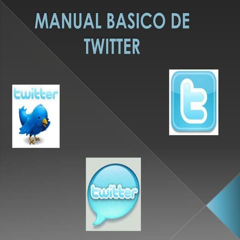 Manual basico de twitter