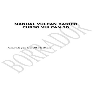 Manual basico de vulcan