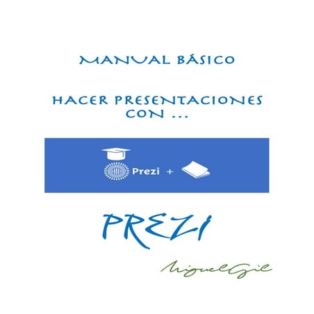 ¿Como usar prezi? | PDF