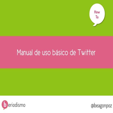 Manual básico de Twitter