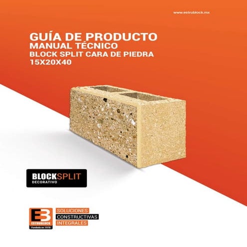MANUAL BLOCK HUECO ESTRUCTURAL 20X20X40 | PDF